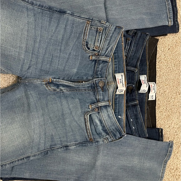3 Abercrombie boys denim jeans - Picture 1 of 10